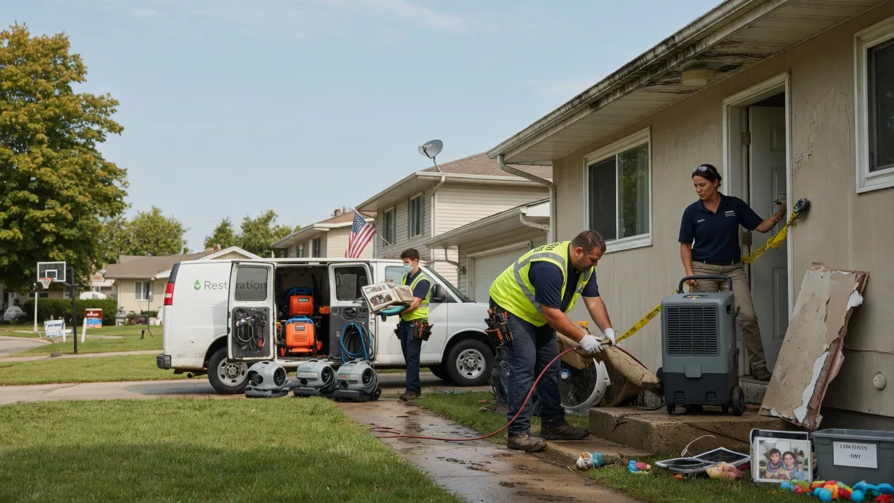 Water Damage Restoration in March Air Reserve Base, CA near me